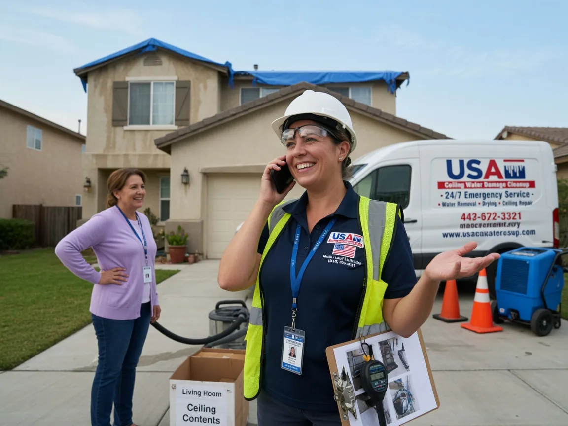 Ceiling Water Damage Restoration Helix, OR FAQs